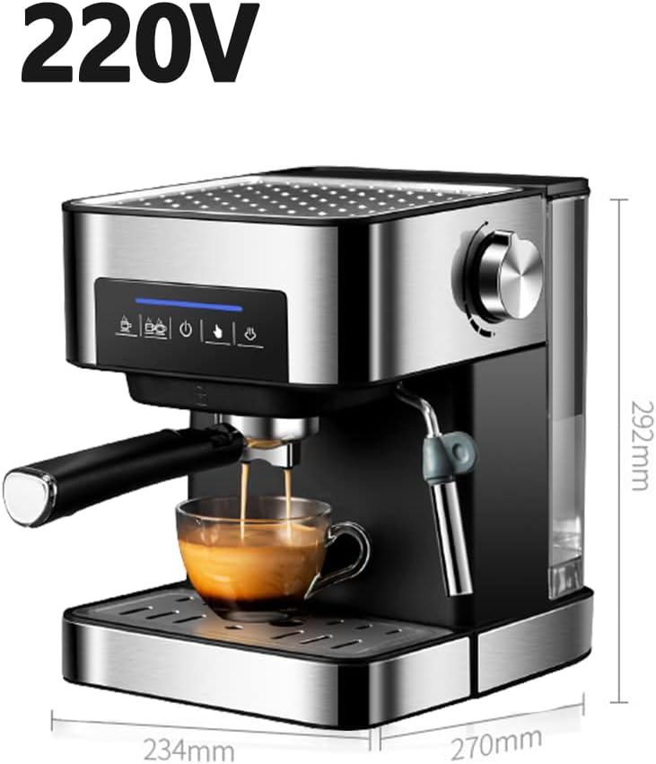 Semi-Automatic Espresso Coffee Machine – Compact Countertop Brewer for Rich, Café-Style Coffee