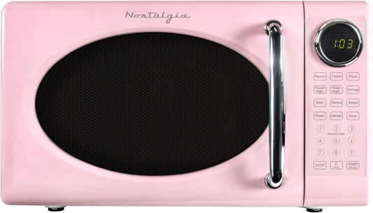Retro Countertop Microwave Oven – Vintage Style Kitchen Essential