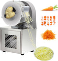 Electric Vegetable Slicer & Shredder – Stainless Steel Kitchen Food Cutter