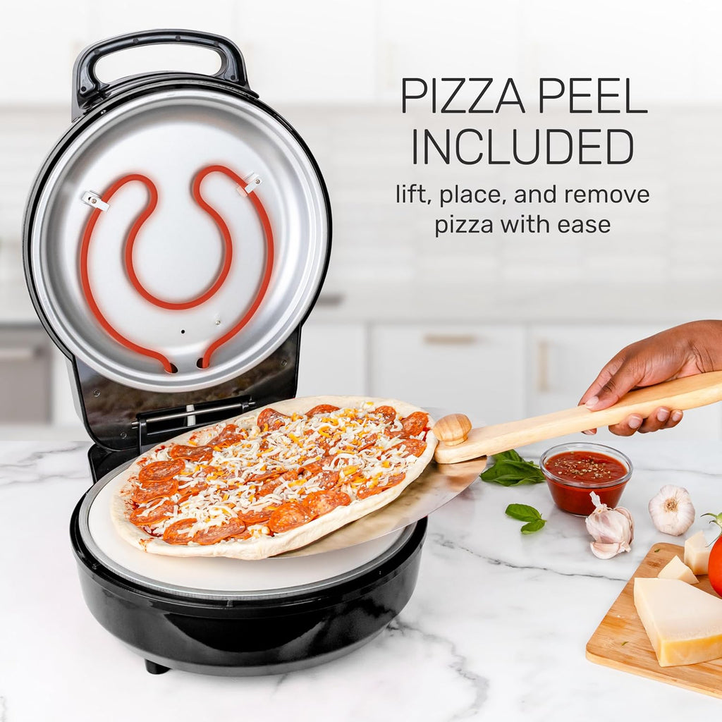 Stone-Baked Countertop Pizza Oven – Cozy Homemade Pizza Nights